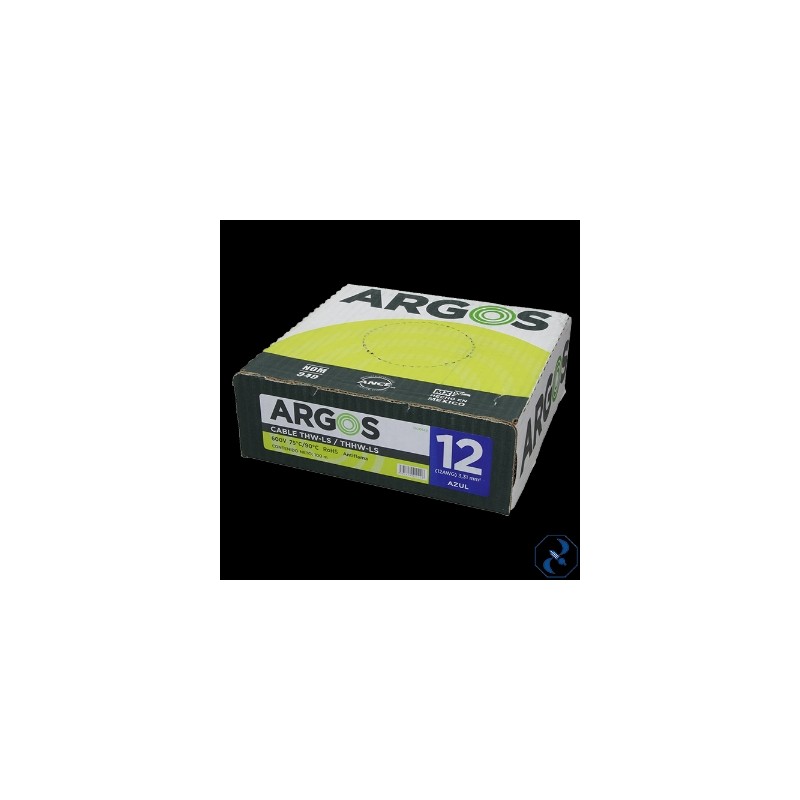 D 1 CABLE 12 100 M AZUL ARGOS 1100122