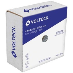 D 1 CABLE THHW-LS BLANCO 14 AWG ROLLO DE 100 M VOLTECH CAB-14B