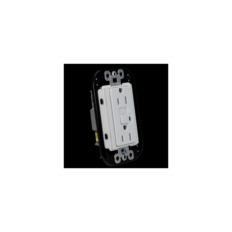 D 1 CONTACTO DUPLEX 2P+T CON ICFT 15A 125V BTICINO MX QZ4028GFC