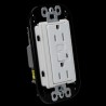 D 1 CONTACTO DUPLEX 2P+T CON ICFT 15A 125V BTICINO MX QZ4028GFC