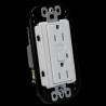 D 1 CONTACTO DUPLEX 2P+T CON ICFT 15A 125V BTICINO MX QZ4028GFC