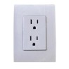 D 1 CONTACTO DUPLEX POLARIZADO Y ATERRIZADO LUNA CON CHASIS 15A 127V MODUS PRO E6028NLNPTL