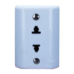 D 1 CONTACTO POLARIZADO LINEA VIMAR 5692B 15 AMP