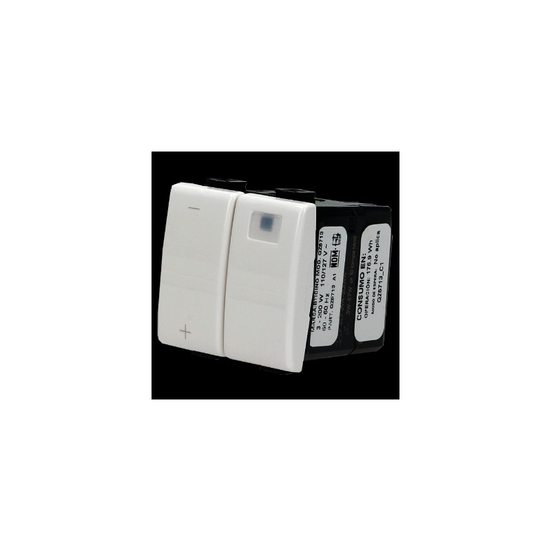 D 1 DIMMER PULSANTE UNIVERSAL 2 MOBTICINO MX QZ5713