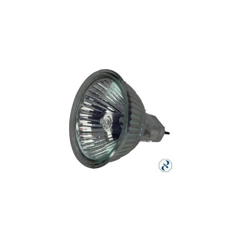 D 1 FOCO 50 W REFLECTOR MR16 C/CUBIERTA CLARO 12V EXN/C