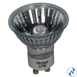 D 1 FOCO 50 W REFLECTOR MR-16 C/CUBIERTA CLARO MR16-130-50W/C