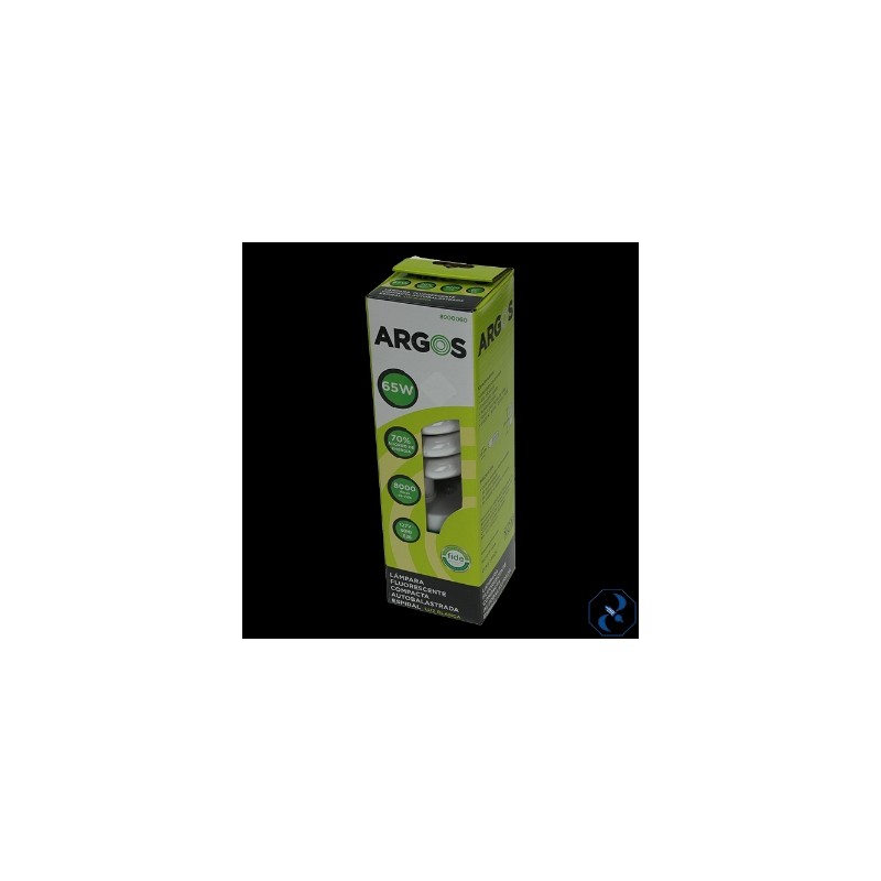 D 1 FOCO 65W AHORRADOR EN ESPIRAL6000 HRS ARGOS 8900060