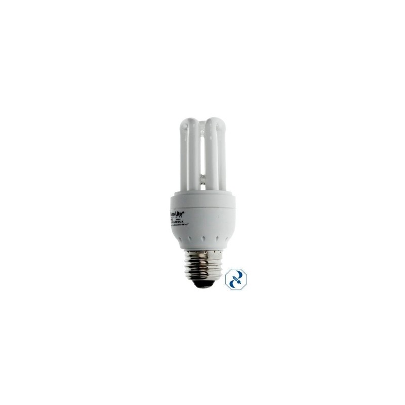 D 1 FOCO 9 W AHORRADOR TRIPLE BLANCO CALIDO 8000 HRS TE-9W/27