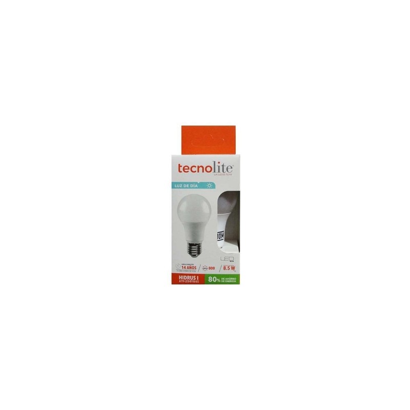 D 1 FOCO LED 8.5 W A19 LUZ DE DIA TECNO LITE A19-L