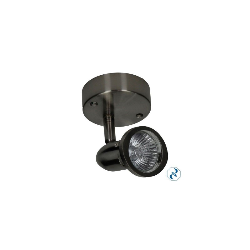 D 1 LUMINARIA BOLOGNIA DE INT CANOPE SENC CURVO GU10-50 LVC-601/S