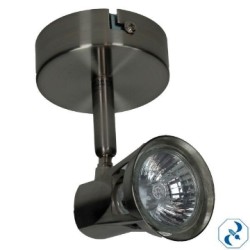D 1 LUMINARIA BRESSO INTCANOPE SENCILLO ANILLO GU10-50 LVC-1401/S