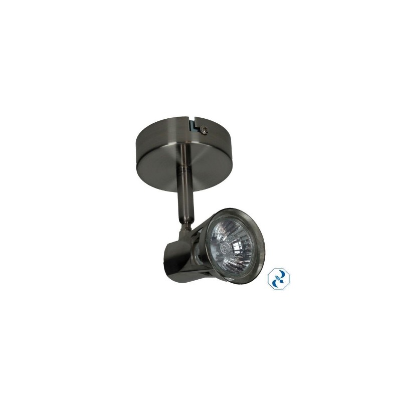 D 1 LUMINARIA BRESSO INTCANOPE SENCILLO ANILLO GU10-50 LVC-1401/S