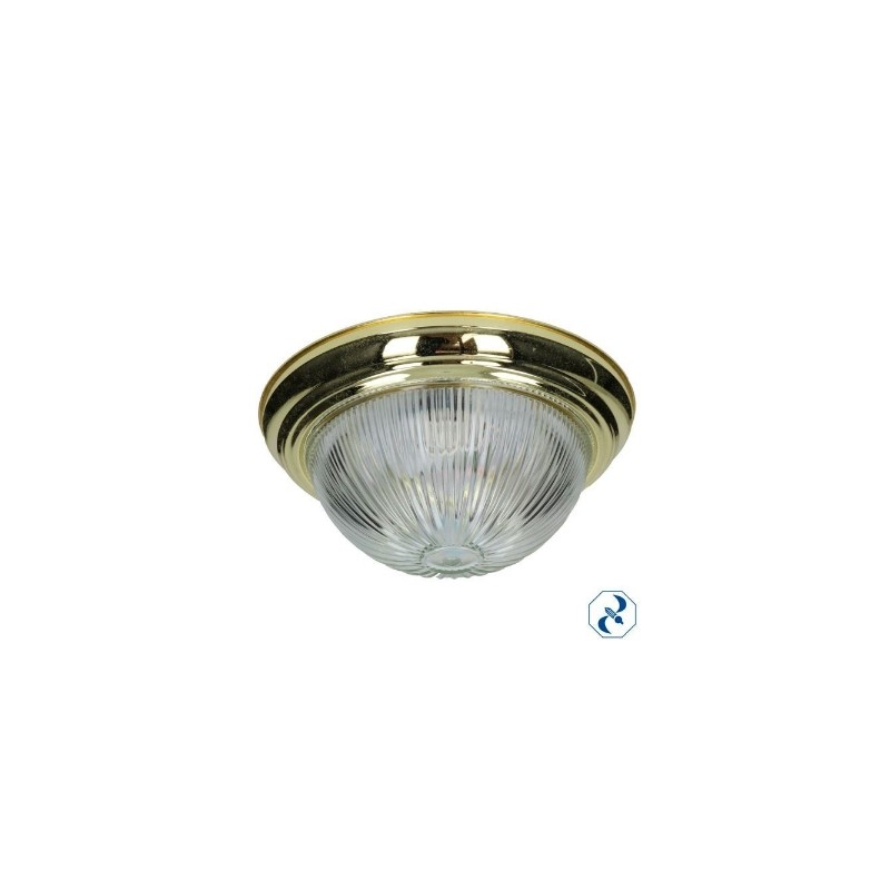 D 1 LUMINARIO LENO III DE INT TECHO MEDIA ESFERA PTL-1040/L