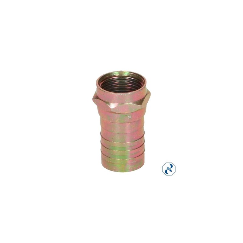 D 1 MACHO RG6 LATON CON ANILLO Y TUERCA SENCILLA ST