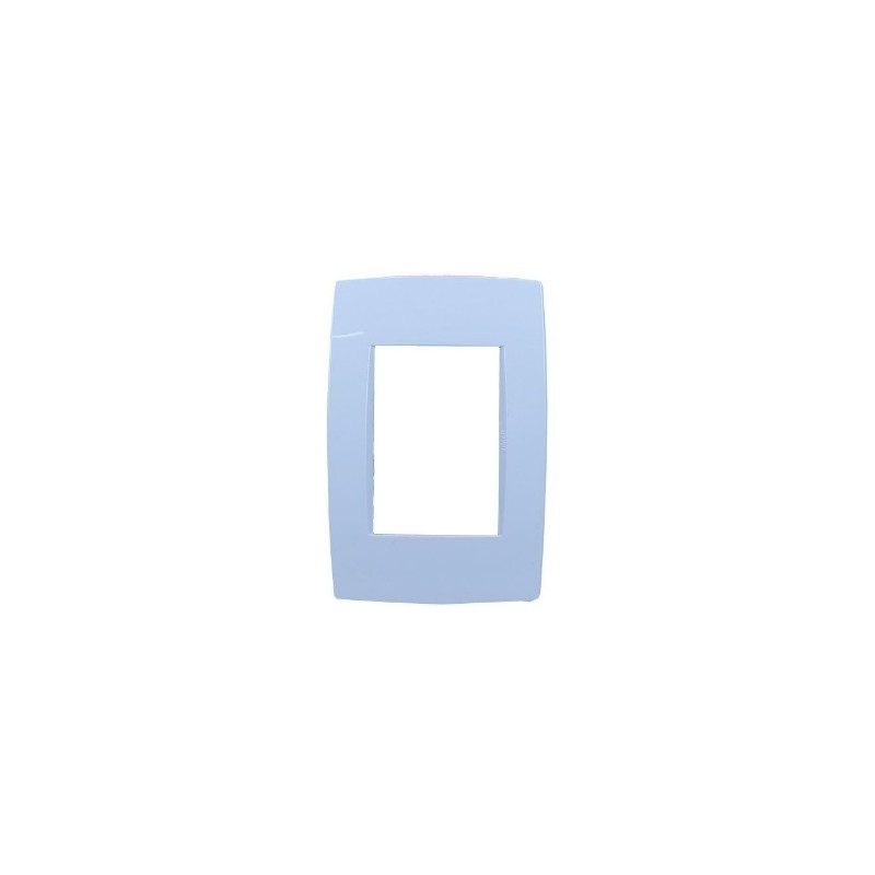 D 1 PLACA 3 U BLANCO PLANA VIMAR 1465301
