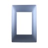 D 1 PLACA 3 U NIQUEL MATE PLANA VIMAR 1465321