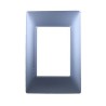 D 1 PLACA 3 U NIQUEL MATE PLANA VIMAR 1465321
