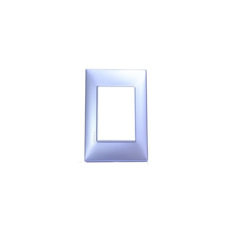 D 1 PLACA 3 U PLATA MATE PLANA VIMAR 1465320