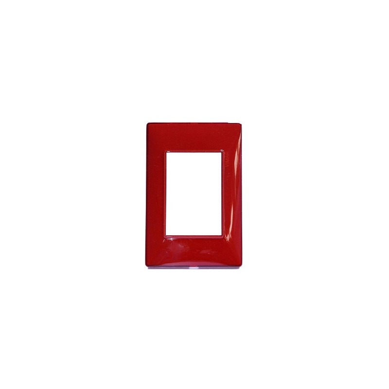 D 1 PLACA 3 U REFLEX ROJO RUBI PLANA VIMAR 1465351