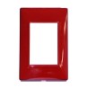 D 1 PLACA 3 U REFLEX ROJO RUBI PLANA VIMAR 1465351