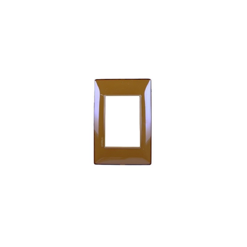 D 1 PLACA 3 U REFLEX TABACO PLANA VIMAR 1465349