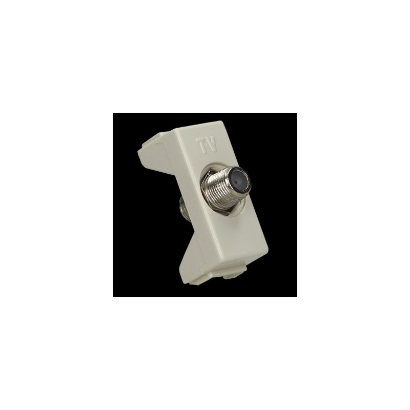 D 1 TOMA COAXIAL MARFIL PARA TV MODUS E2E52