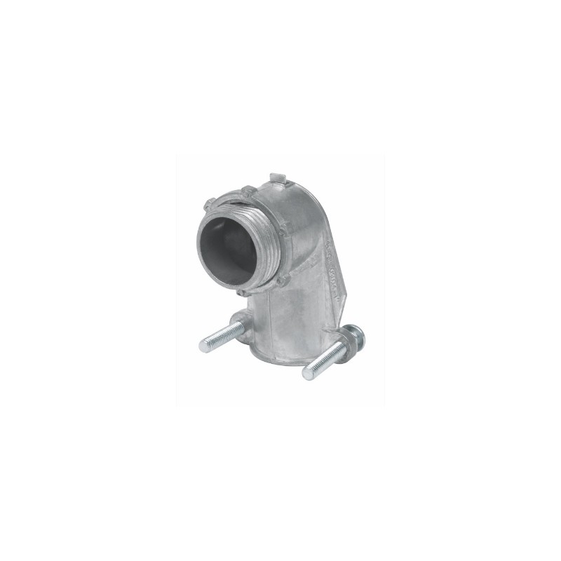 D 10 CONECTOR TUBO FLEXIBLE 1 PULG CURVO VOLTECH CTF-1C