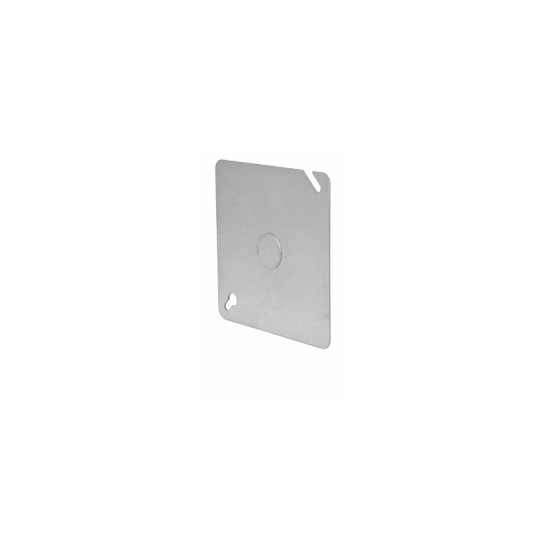 D 12 TAPA DE ACERO PARA CAJA CUADRADA 4X4 PULG VOLTECH TACH-4X4C