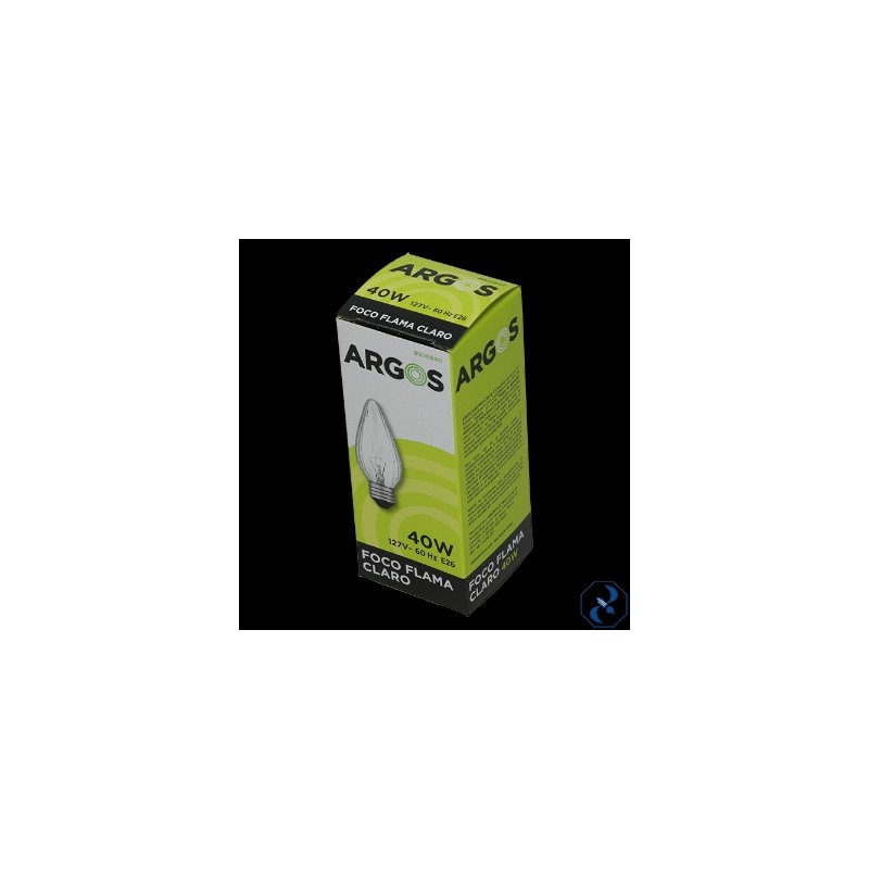 D 20 FOCO 40 W CLARO FLAMA ARGOS 8900840