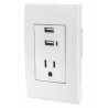 D 3 MODULO CARGADOR CON PUERTO USB BLANCO VOLTECH C
