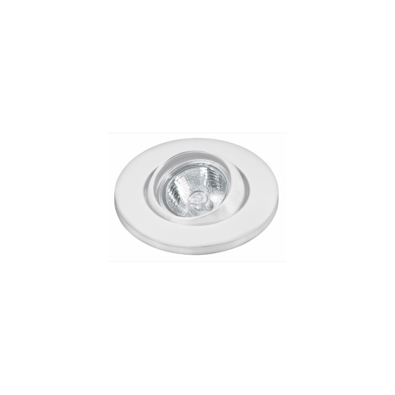 D 4 LUMINARIO EMPOTRADO DIRIGIBLE CURVO BLANCO VOLTECH LUEM-345B