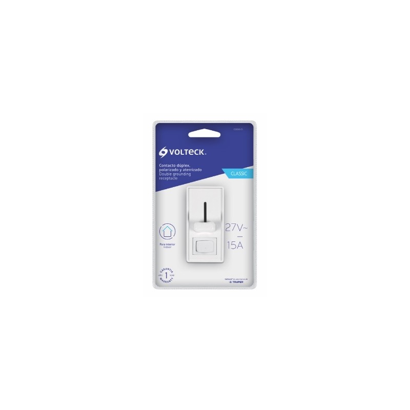 D 5 DIMMER DESLIZABLE CON INTERRUPTOR LINEA CLASSIC VOLTECH DIM-CL2