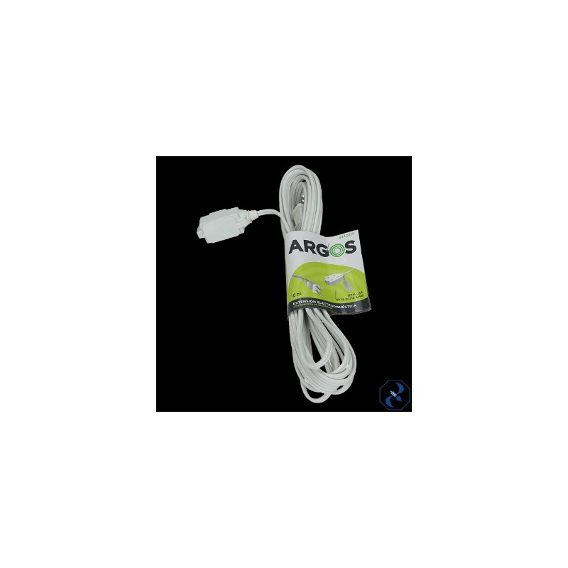 EXTENSION 6 MTS. ELECTRODOMESTICA POT 2X16 ARGOS 9740215