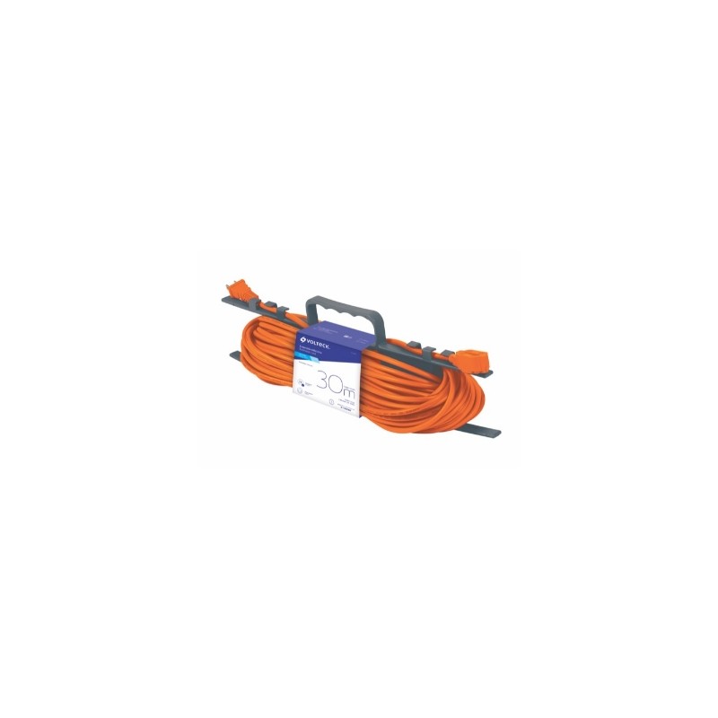 EXTENSION ELECTRICA USO RUDO 30 M CALIBRE 16 VOLTECH ER-30X16