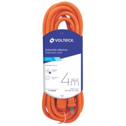 EXTENSION ELECTRICA USO RUDO 4 M CALIBRE 16 VOLTECH ER-4X16