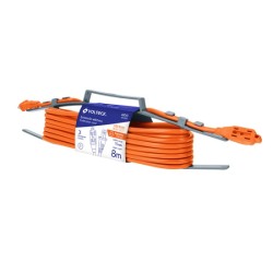 EXTENSION ELECTRICA USO RUDO 8 M CALIBRE 16 VOLTECH ER-8X16