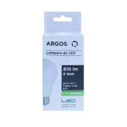 FOCO LED 9W 810lm LUZ CALIDA ARGOS 9403011 9403016