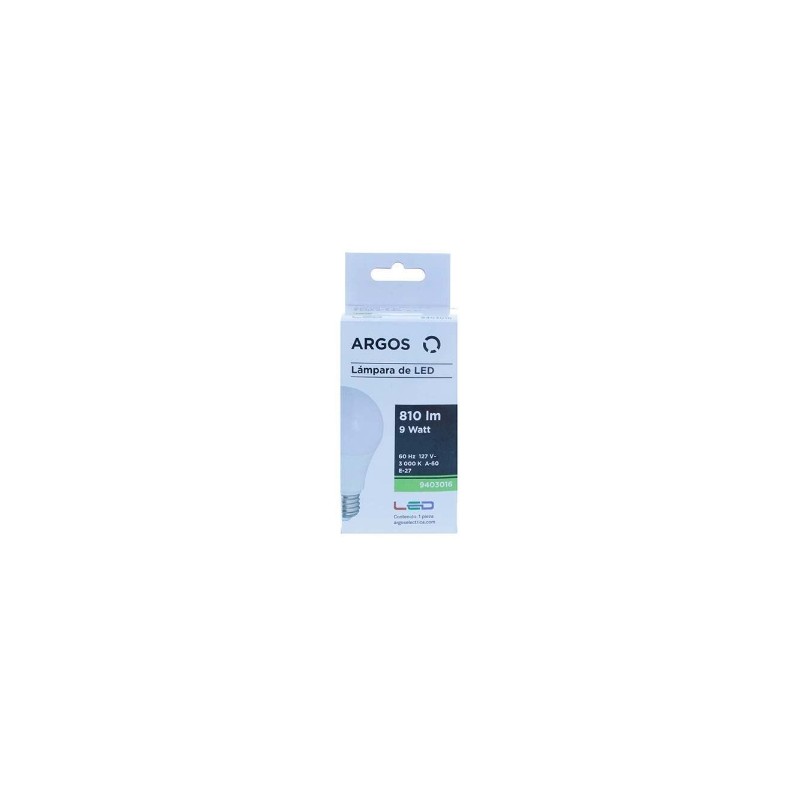 FOCO LED 9W 810lm LUZ CALIDA ARGOS 9403011 9403016