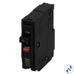 INTERRUPTOR 20 AMP TERMOMAGNETICO SQUARED QO120