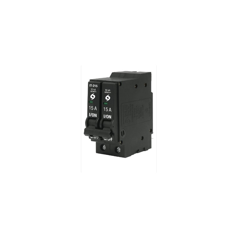 INTERRUPTOR TERMOMAGNETICO 2 POLOS 15 A VOLTECH