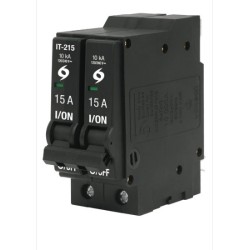 INTERRUPTOR TERMOMAGNETICO 2 POLOS 15 A VOLTECH