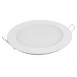 LUMINARIO EMPOTRADO REDONDO CON LEDS 12W VOLTECH EMP-201L