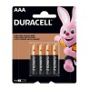 PILA AAA BLISTER CON 4 PILAS DURACELL 2400
