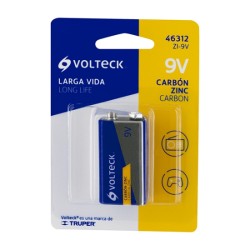 PILA ZINC-CARBON 9V BLISTER VOLTECH ZI-9V