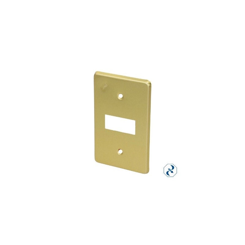 PLACA 1 U ALUMINIO CH/LAMINA SAMY
