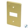 PLACA 1 U ALUMINIO CH/LAMINA SAMY