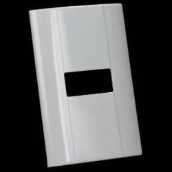 PLACA 1 U RESINA BLANCA MODUS E5N1BN