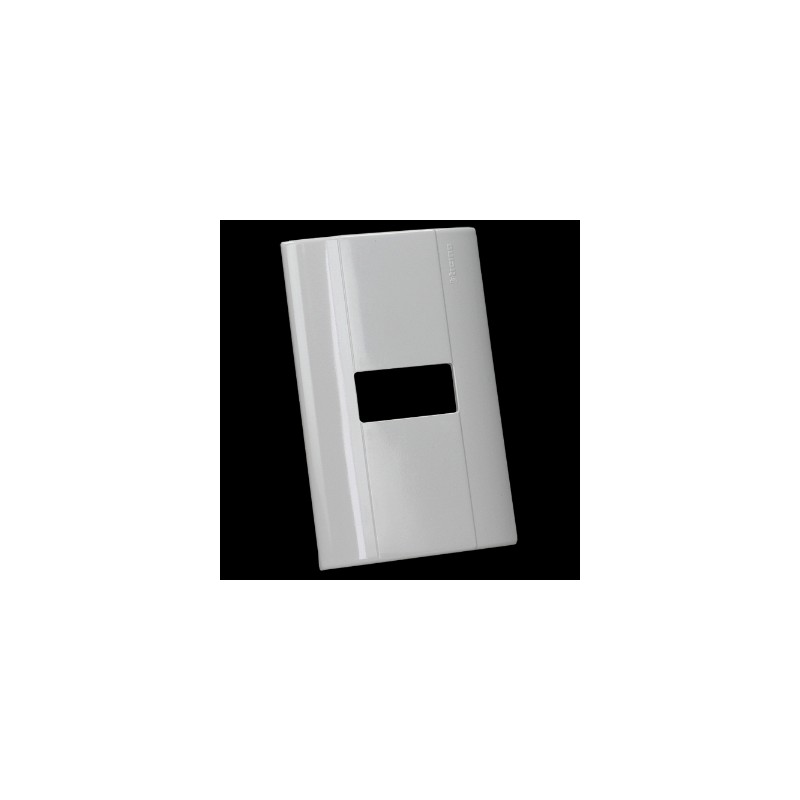 PLACA 1 U RESINA BLANCA MODUS E5N1BN