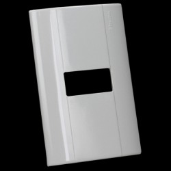 PLACA 1 U RESINA BLANCA MODUS E5N1BN