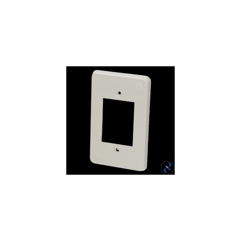 PLACA 3 U ABS PLASTICO MARFIL ASTRO ABS3M